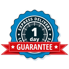 One Day Express Delivery illustration