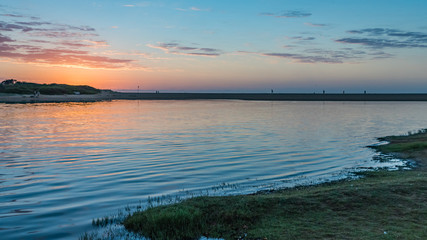 Obraz premium Sunrise Waterscape and Lagoon
