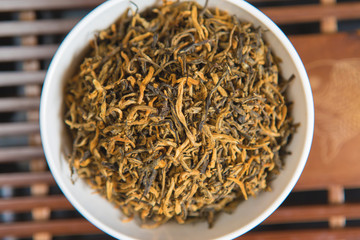 Chinese tea ceremony, Puer tea in assortment