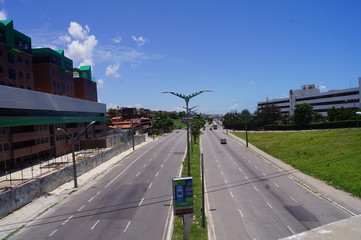 A view over the avenue