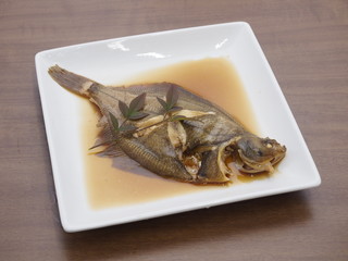 カレイの煮物
