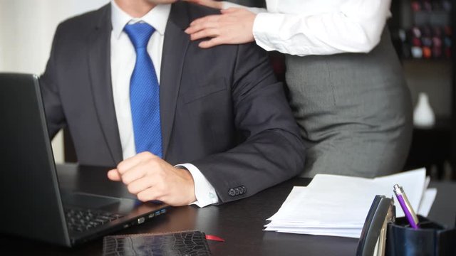 Sexual harassment in the office. 4k