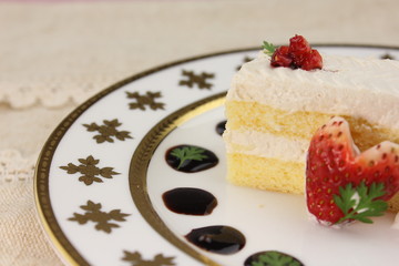 苺のショートケーキ