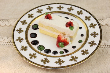 苺のショートケーキ