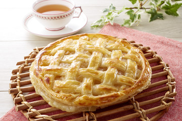 アップルパイ　(homemade apple pie)