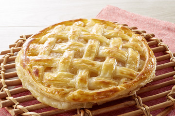 アップルパイ　(homemade apple pie)