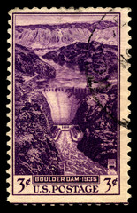 Boulder Dam Postage Stamp