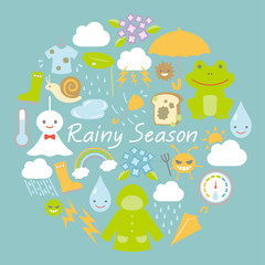 梅雨のアイコン