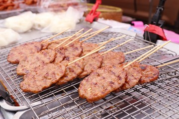 pork roast on street food