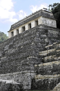 Vorkolumbische Maya-Ausgrabungsstätte Palenque, UNESCO-Weltkulturerbe, Palenque, Chiapas, Mexiko, Mittelamerika
