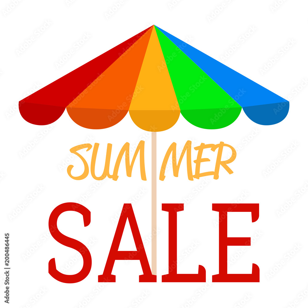 Canvas Prints Summer Sale label