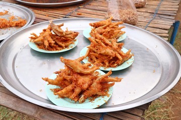 Fried chicken at street food