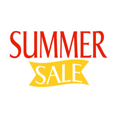 Summer Sale label