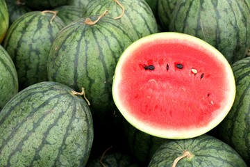 watermelon at the street food