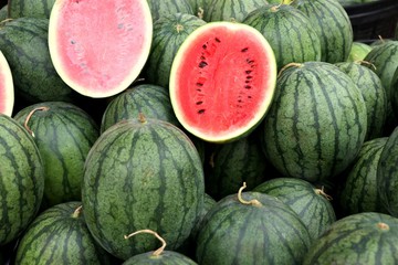 watermelon at the street food