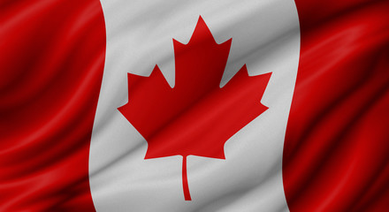 Canada flag background
