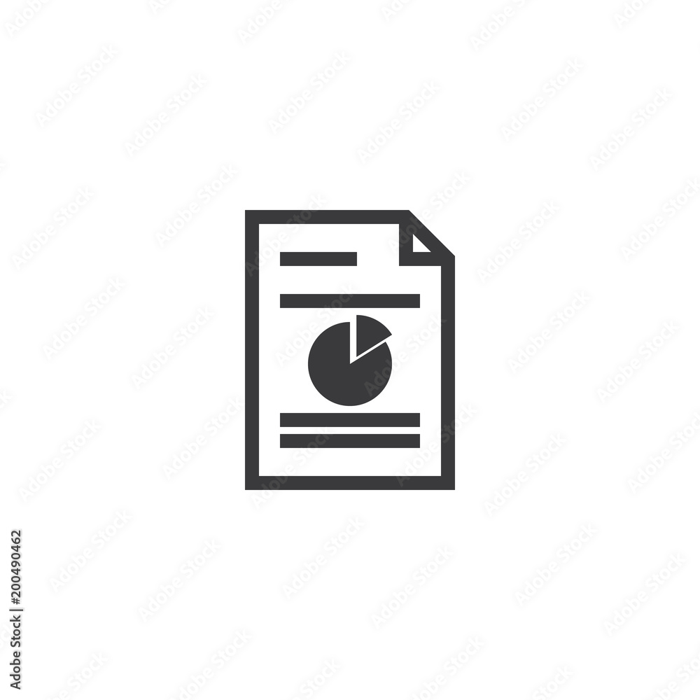 Poster spreadsheet document paper outline icon. isolated note paper icon in thin line style for graphic and