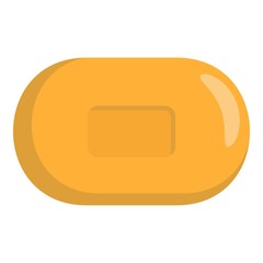 Soap icon. Flat illustration of soap vector icon for web