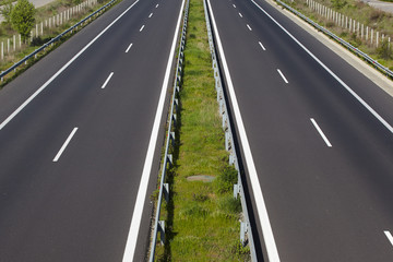 Empty highway.