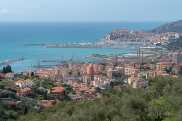 Naklejka premium Imperia. Italian Riviera