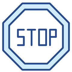 Stoppschild Vector Icon