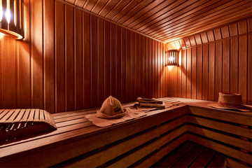 Sauna in country house