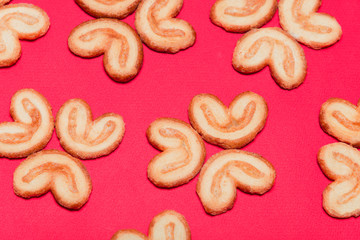 Puff pastry with sugar