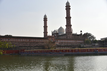 Fototapeta na wymiar Taj-ul-Masajid, Bhopal, Madhya Pradesh, India