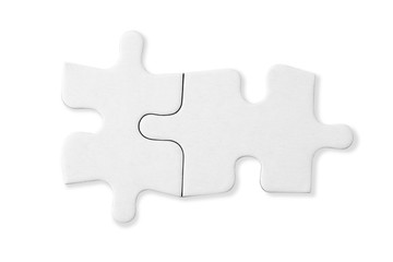 Fototapeta premium An empty puzzle