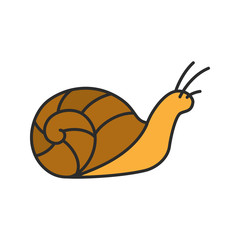 Snail color icon