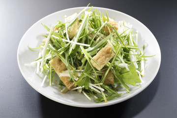 水菜のサラダ