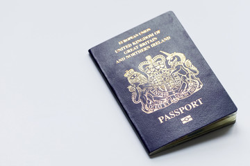 Blue passport of the United Kingdom