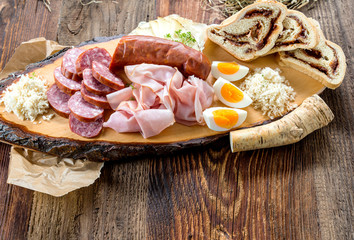  Brettljausn - Wurst und Käse Platte - Jause