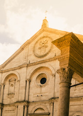 Fototapeta premium historical center of pienza Tuscany Italy
