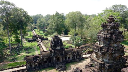 Khmer Tempel in Angkor, Kambodscha
