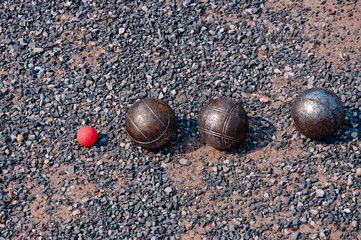 Petanque sports that play in all stadiums.