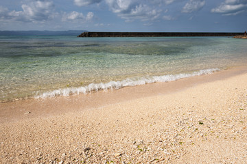 西の浜の風景（黒島）