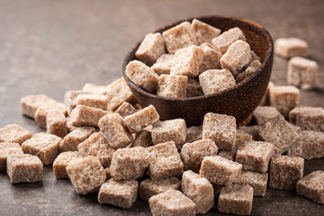 Brown sugar in bowl