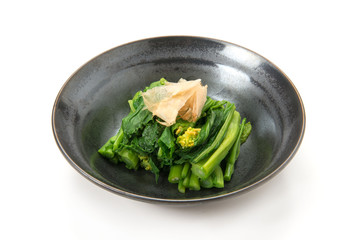 野沢菜のお浸し