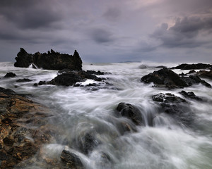 rock seascape