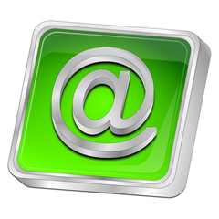 E-Mail Button - 3D illustration