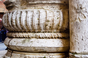 historical center of pienza Tuscany Italy