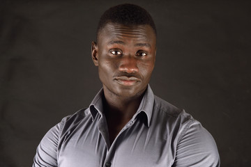 Fototapeta premium portrait of african man