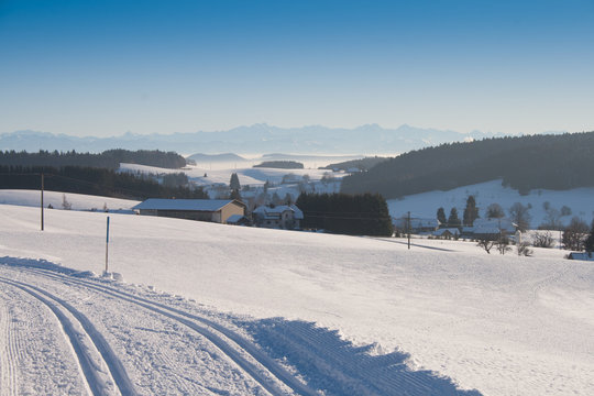 Langlaufloipen in Herrischried, Germany