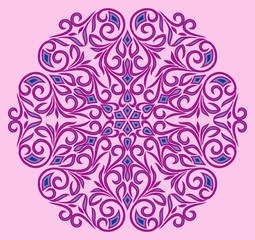 Very beautiful round ornament