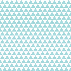 Seamless Triangles Retro Pattern Turquoise