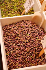 イタリア、シチリア島の市場