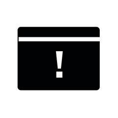 Browser icon isolated on white background