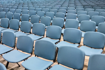 Conference chair pattern background