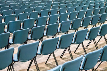 Conference chair pattern background